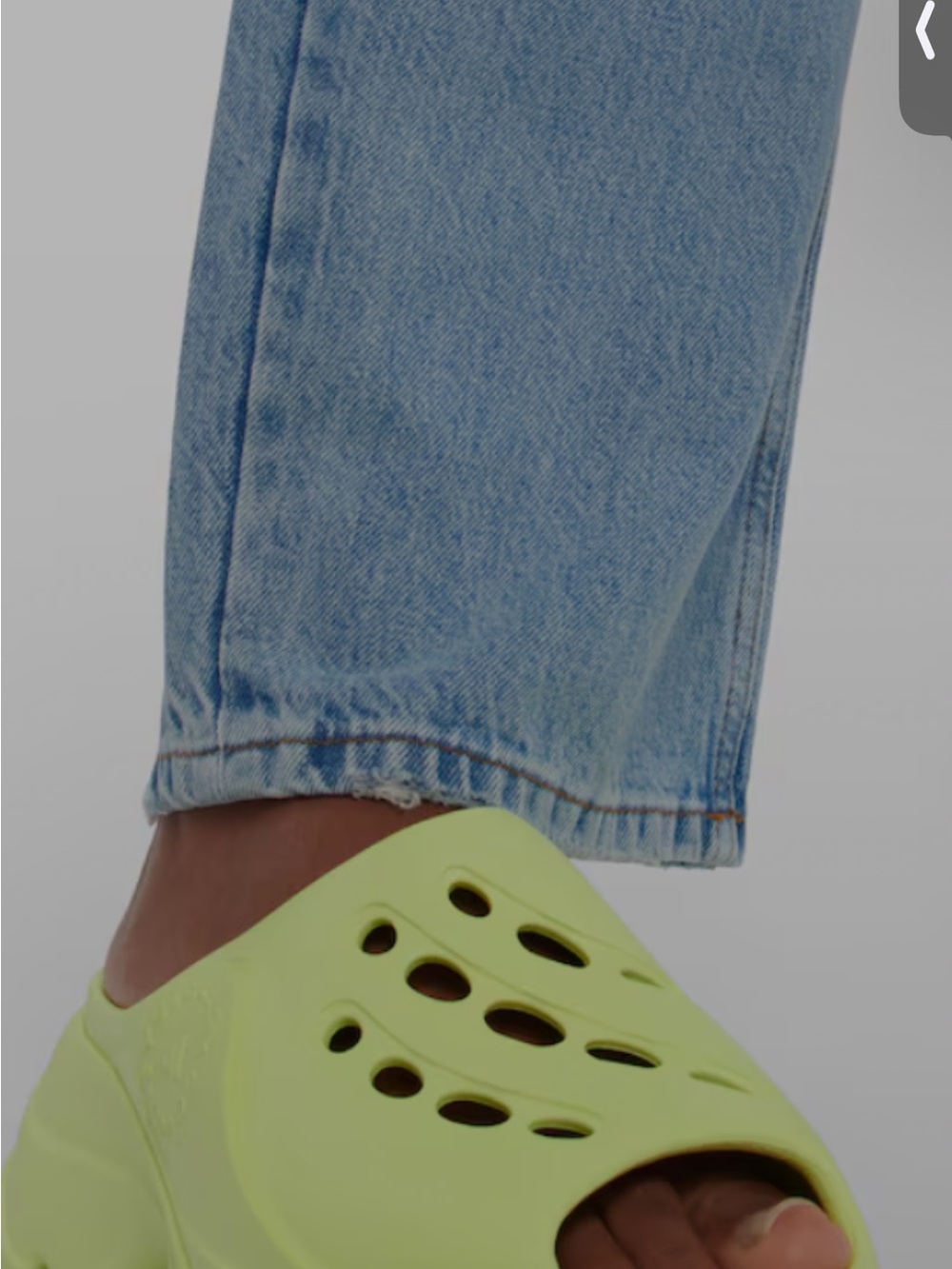 adidas Black Platform Clog Mules - Picture 2 of 6